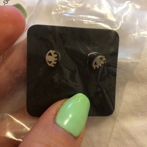 Sterling silver eye studs